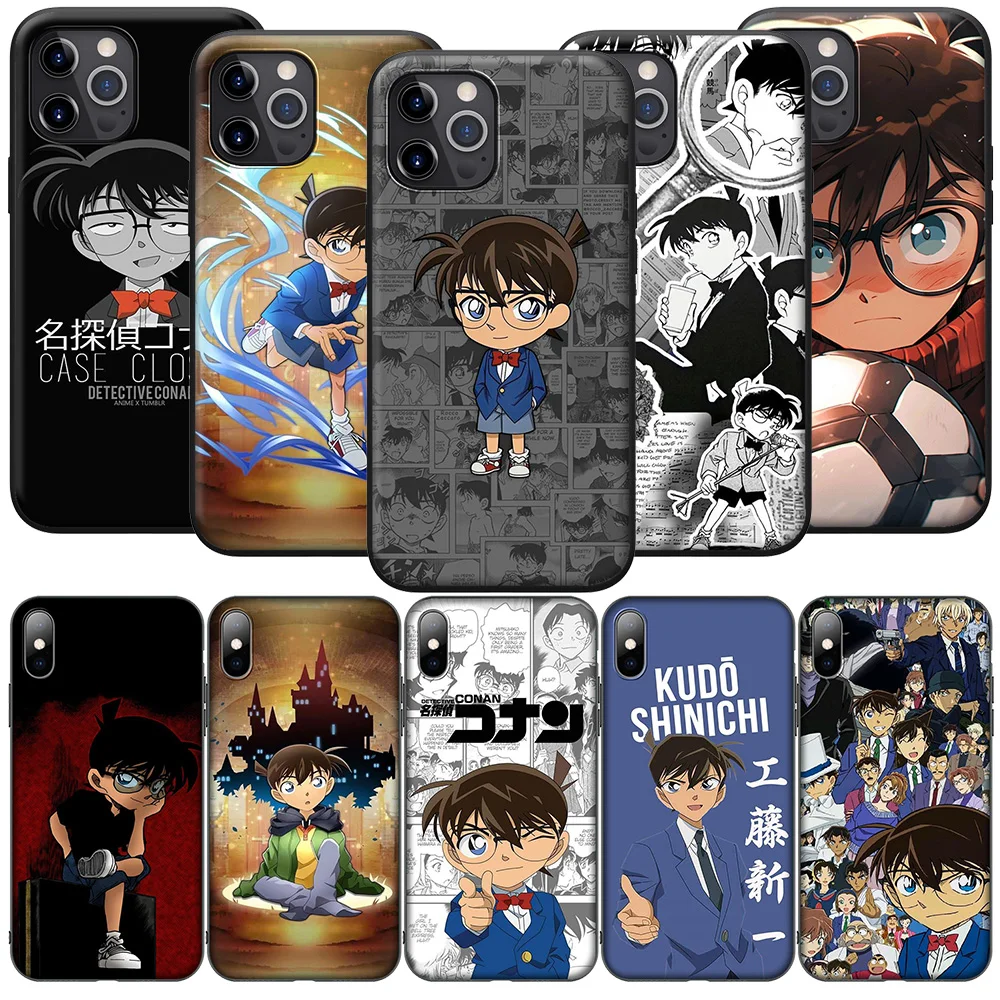 New High-End Phone Case for Xiaomi Mi 9T 10T 11T 11i 11 12 A2 A3 POCO X3 M3 M2 F3 Pro NFC JA5 Anime Detective Conan