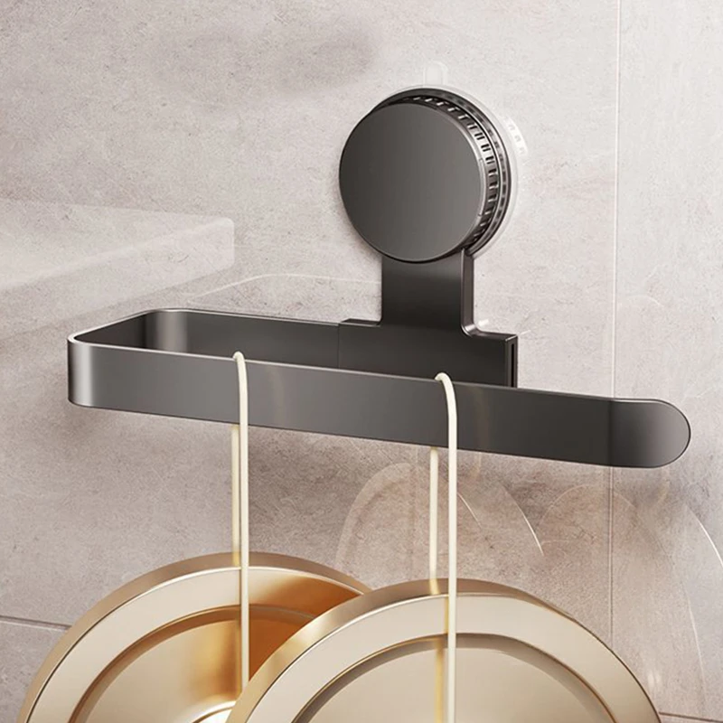 YM No-Drill Wall-Mounted Kitchen Paper Towel Holder Rack for Household Use Storage for Cling Film Bags Paper Rolls And More