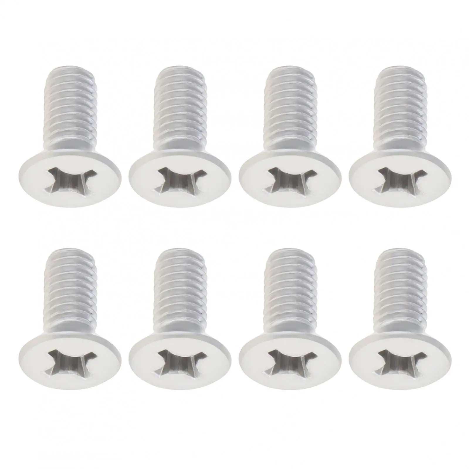 8 pcs 93600-06014-0H Front and Rear Brake Disc Rotor Retaining Screw Fit for Honda / Hyundai / Kia Models