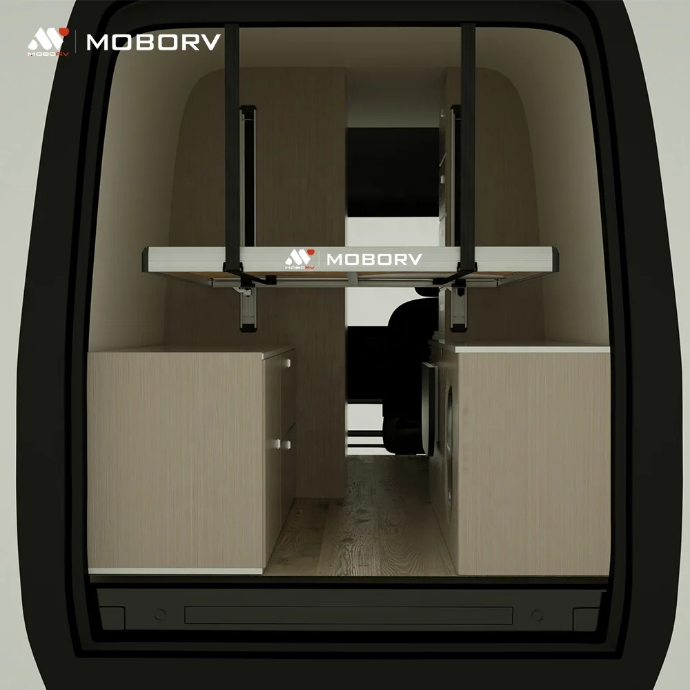 Luxury Electric System with 250KG Capacity for Motorhome RV Caravan Camper 12V/24V Aluminum RV Drop Down Lift Bed Lift