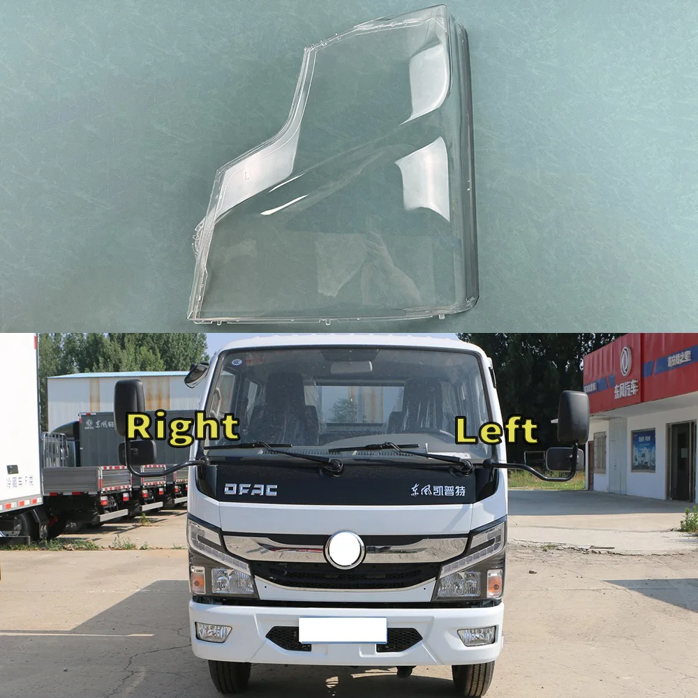 

Fit For Dongfeng Captain K6 2018 Headlight Lens Cover Transparent Headlamp Shell Plexiglass Replace Original Lampshade