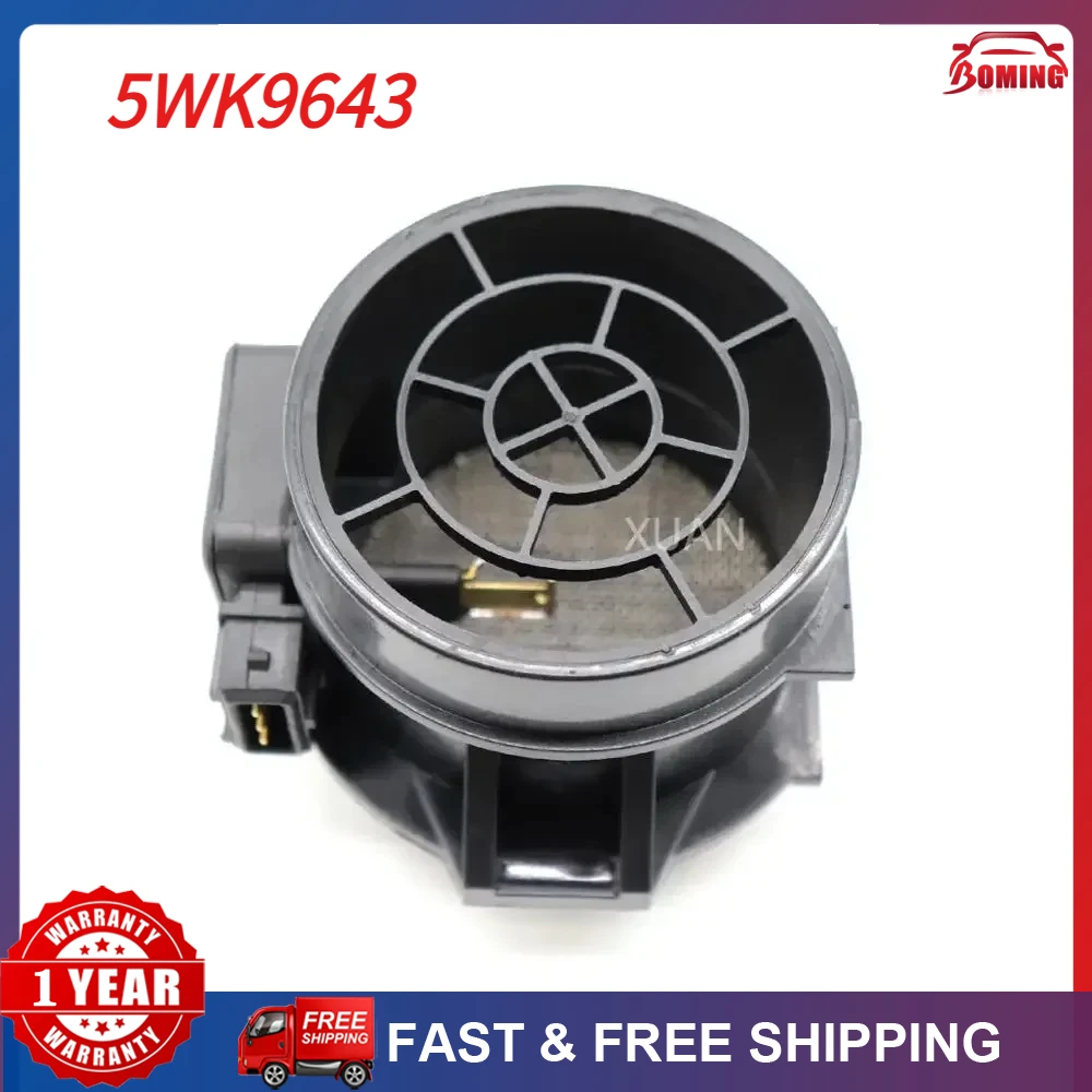 

New Car Mass Air Flow Meter Sensor MAF For Hyundai Sonata Tucson Tiburon Santa Fe Kia Sportage Magentis Optima 2.5L 2.7L 5WK9643