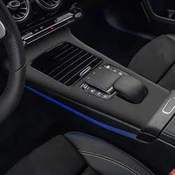 Genuine Litchi Lychee Leather Cover for Mercedes Benz A-Class W177, CLA C118 2020 2021 2022 2023, GLA GLB 2020 2021 2022 2023