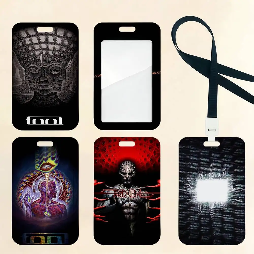 Singer T-Tools Band 10000 Days Card Holder Cardcase Bank Credit Student ID Subway Work Permit Badge Holder Door Card