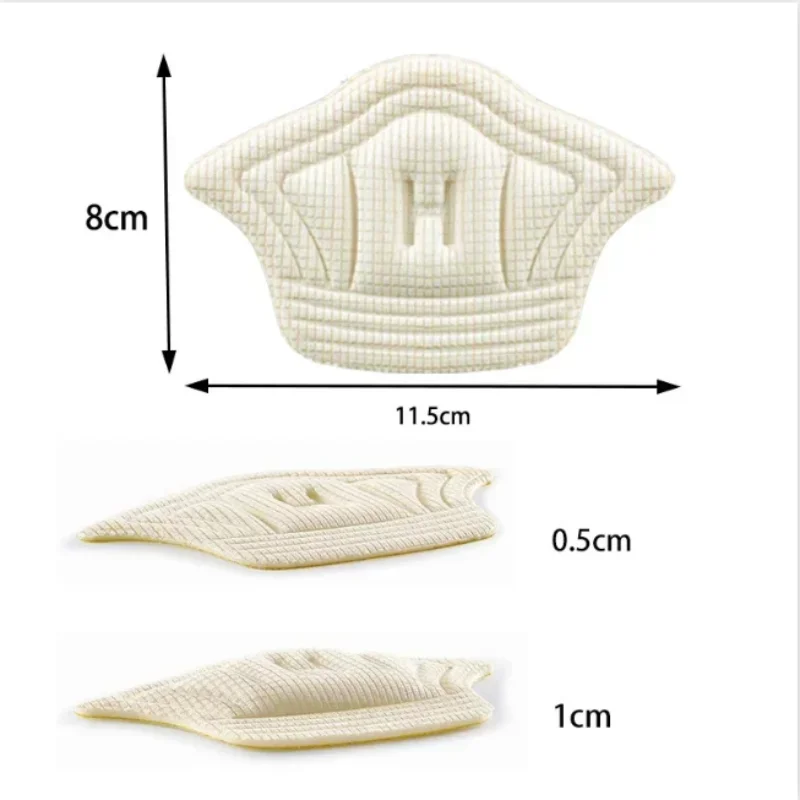 10pcs Set Insoles for Shoes Adjustable Size Foot Pad Adhesive Heel Pads for Shoes Insert Insole Shoe Comfort Inserts Foot Care
