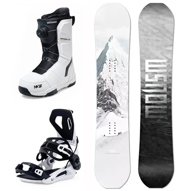 Snowboard Set Full, Adult, Quick Wear Retainer