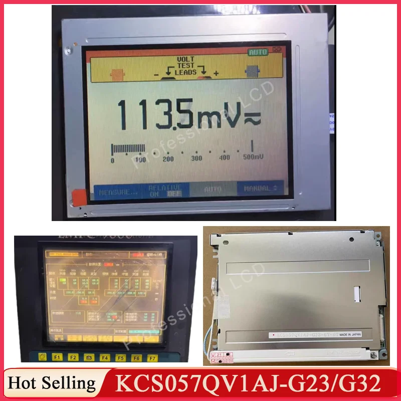 

KCS057QV1AJ-G23 KCS057QV1AJ-G32 KCS057QV1AJ-G39 Original 5.7 Inch Industrial LCD Display Screen Panel KCS057QV1AJ G23 G32 G39