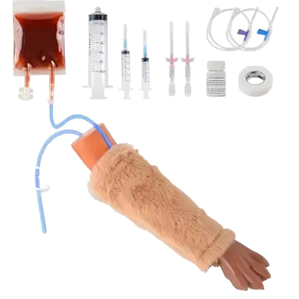 Simulation for Students and Veterinarians Canine IV Blood Draw Injection Practice Model