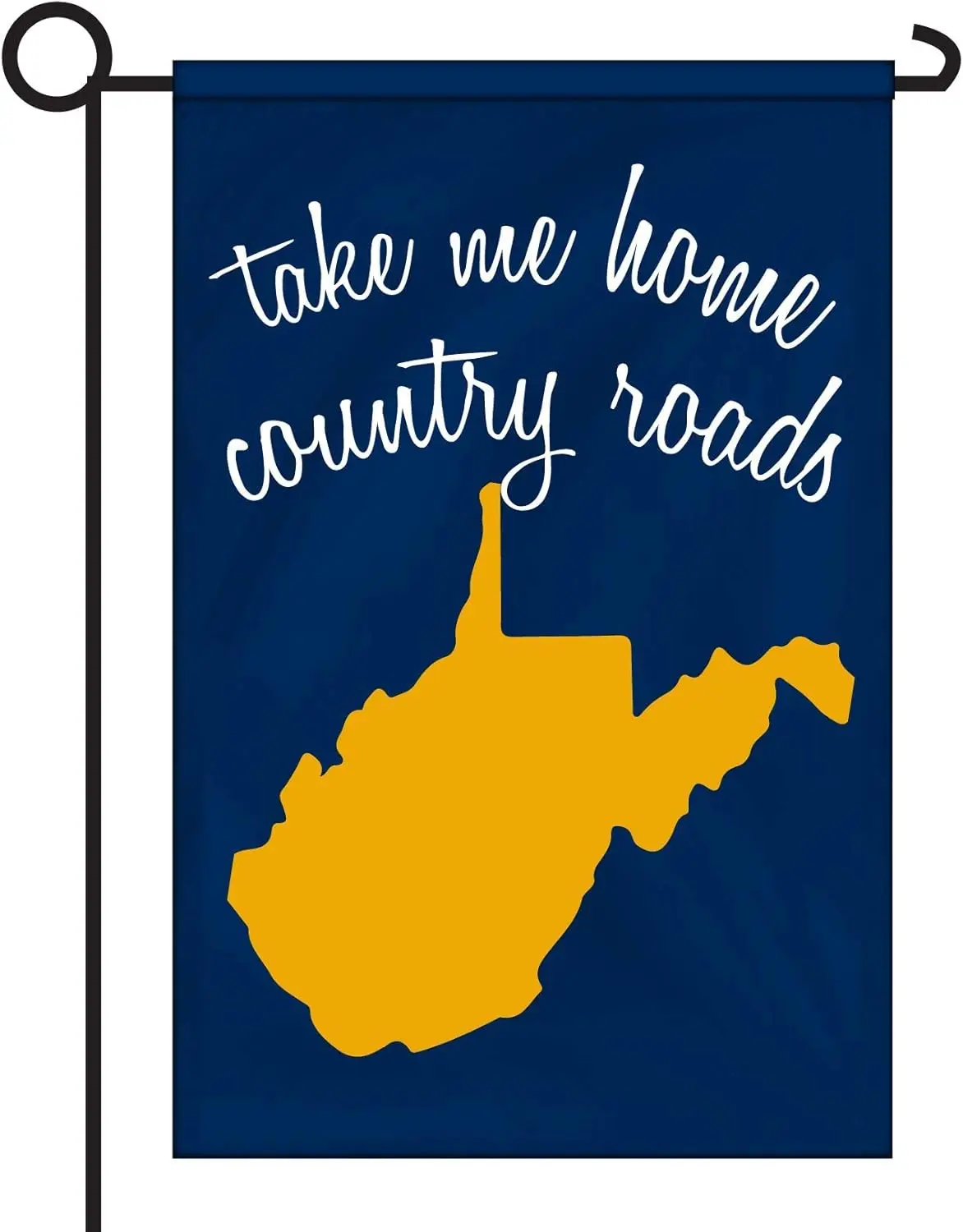 فيرجينيا الغربية تذكارية حديقة مزدوجة الجوانب العلم FFI