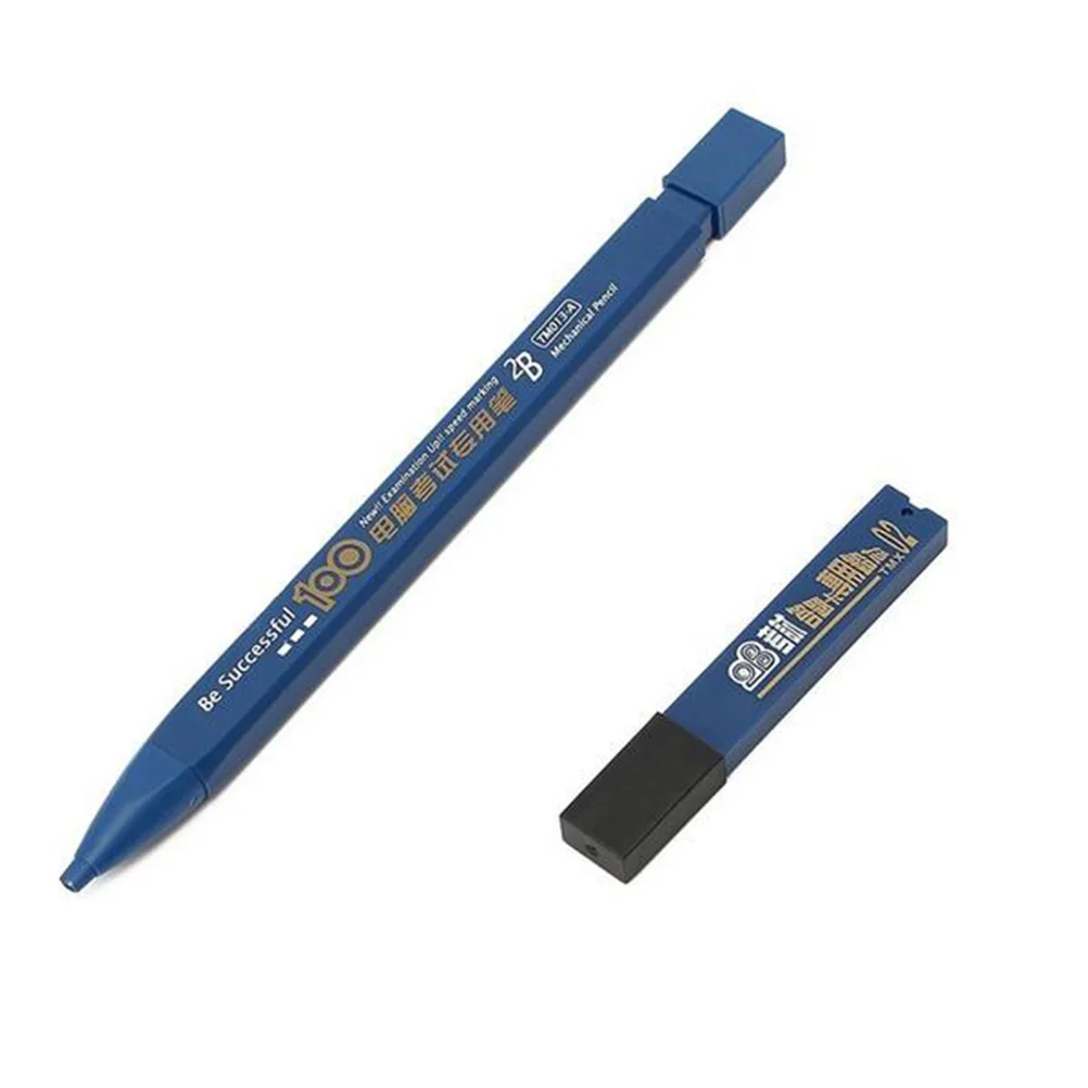 

Portable Drafting Mechanical Pencil with Lead Refill Set Automatic Drawing Pencil Stationery(Random Color)