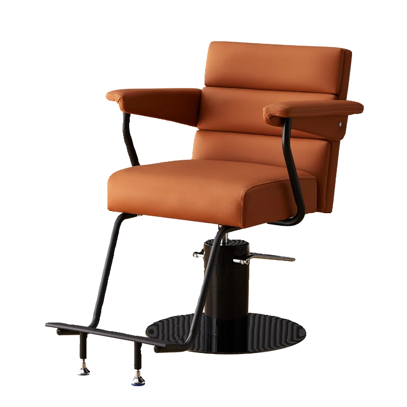 Beauty Salon Barber Chair Shampoo Luxury Facial Hairstylist Barber Chair Cosmetology Swivel Silla Sedia Barber Equipment WN50BC