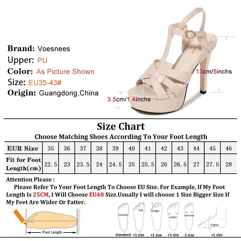 Comfortable Microfiber Summer Platform High Heels Women Slides Weave Design Stiletto Party Shoes Roman Style Open Toe Sandals