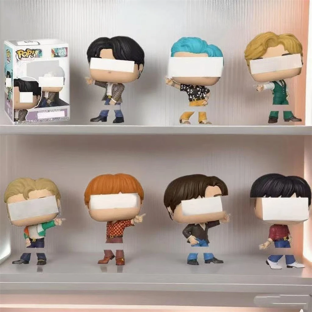 NUEVO Funko Pop de BTS, Muñecos de Juguete, Figura de Acción Coleccionable, Modelo de Escritorio, Muñecos de Juguete, Artículos de Películas Geniales, Regalo para Fans, Decoración de Habitación