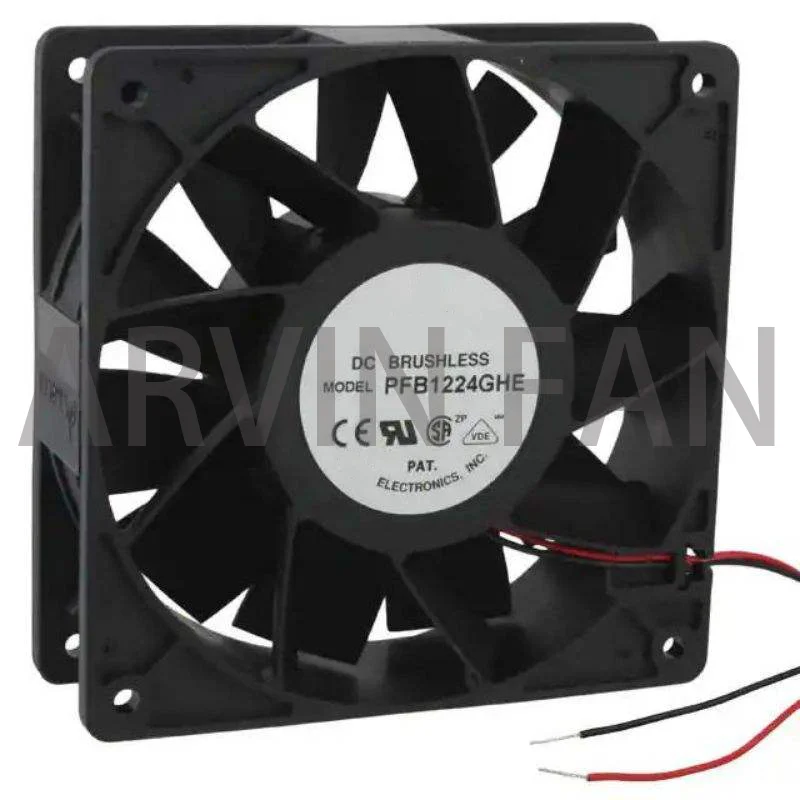 Original PFB1224GHE 12038 24V 1.62A 12CM 4800PRM 217.79CFM Frequency Converter Fan