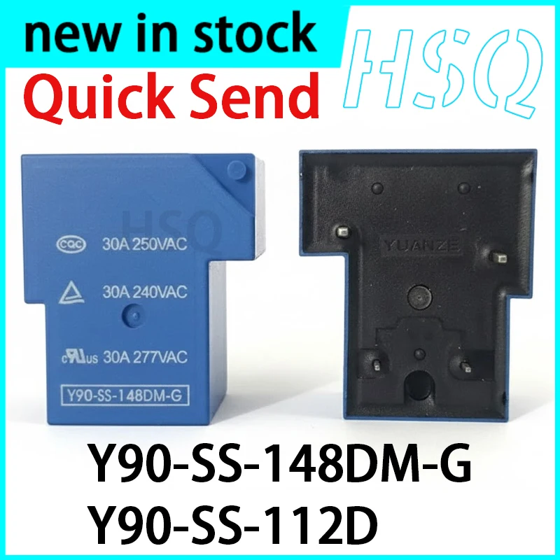 1PCS Brand New Y90-SS-112D Y90-SS-148DM-G 4/5-pin Relay