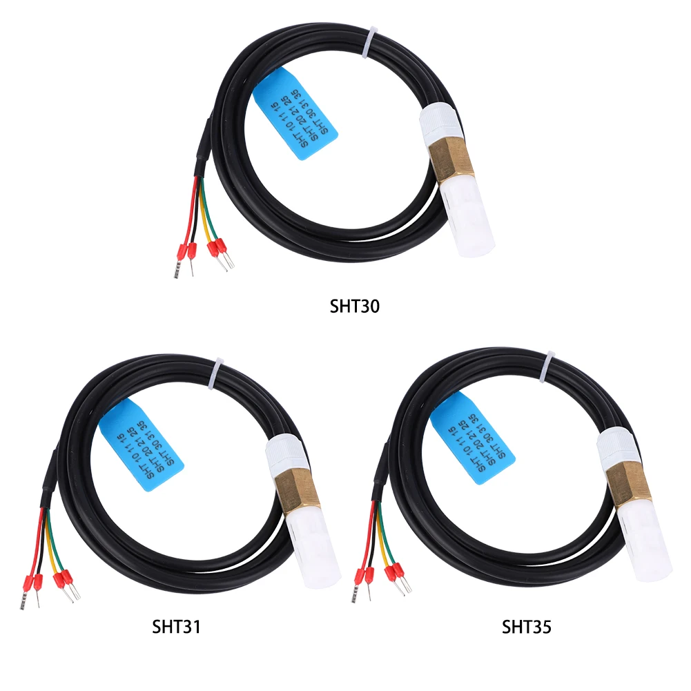 Sensor Digital Temperature Humidity Sensor Copper Plastic Housing High Accuracy for Soil FS400-SHT3X Temperature Measurement
