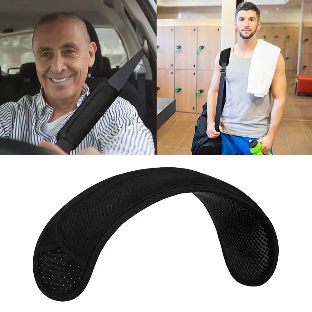 استبدال حزام الكتف وسادة عدم الانزلاق انفصال حقيبة كمبيوتر محمول حزام وسادة تنفس على ظهره وسادة الكتف حقيبة الملحقات #4