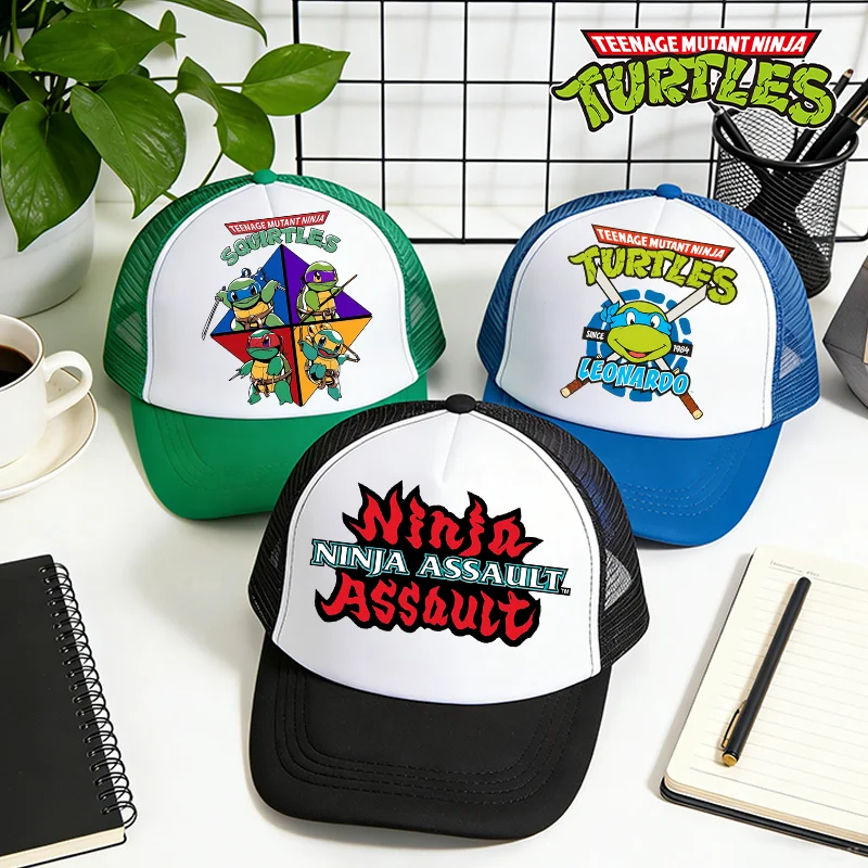 

Teenages Mutants Ninjas Turtles Anime Baseball Caps Men Women Casuals Hip Hop Sports Hat Summer Sun Hats Family Birthday Gifts