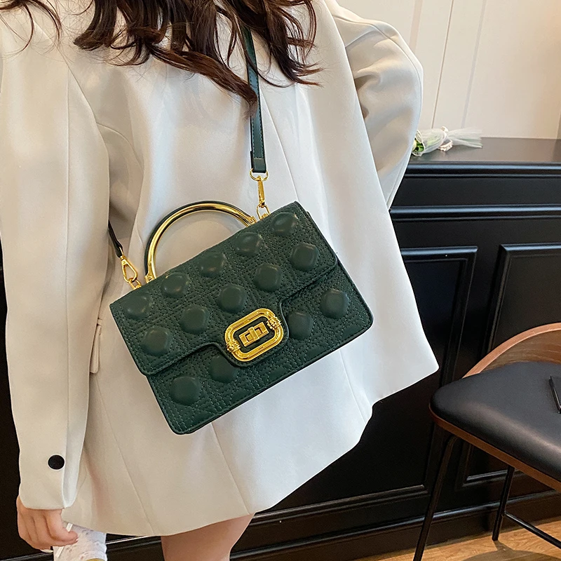 

Elegant Leather Classic Crossbody Handbag For Women Trendy Designer Paris Fashion Large Capacity Shopper