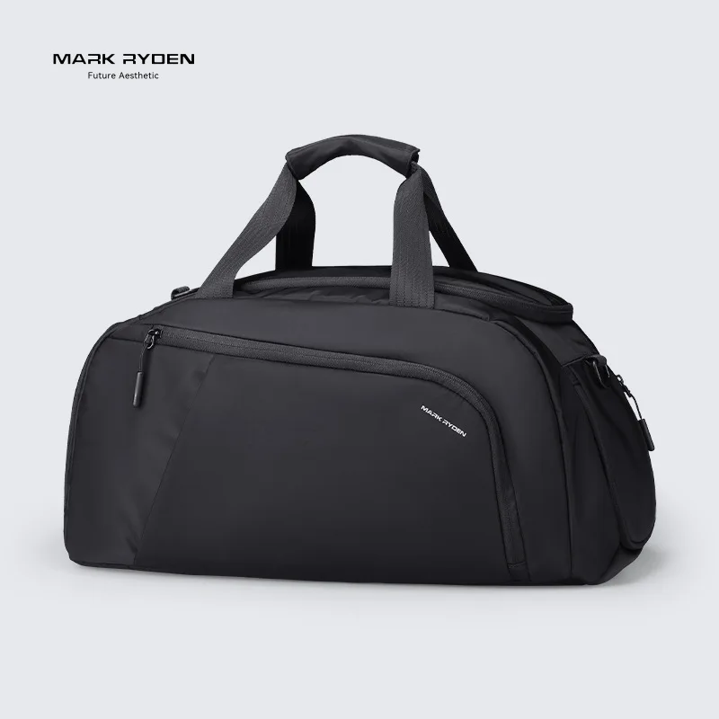 Mark Ryden 30L Men's Travel Duffel Bag Multi-Pocket Luggage Tote with Shoe Compartment for Camping, Gym and Trips