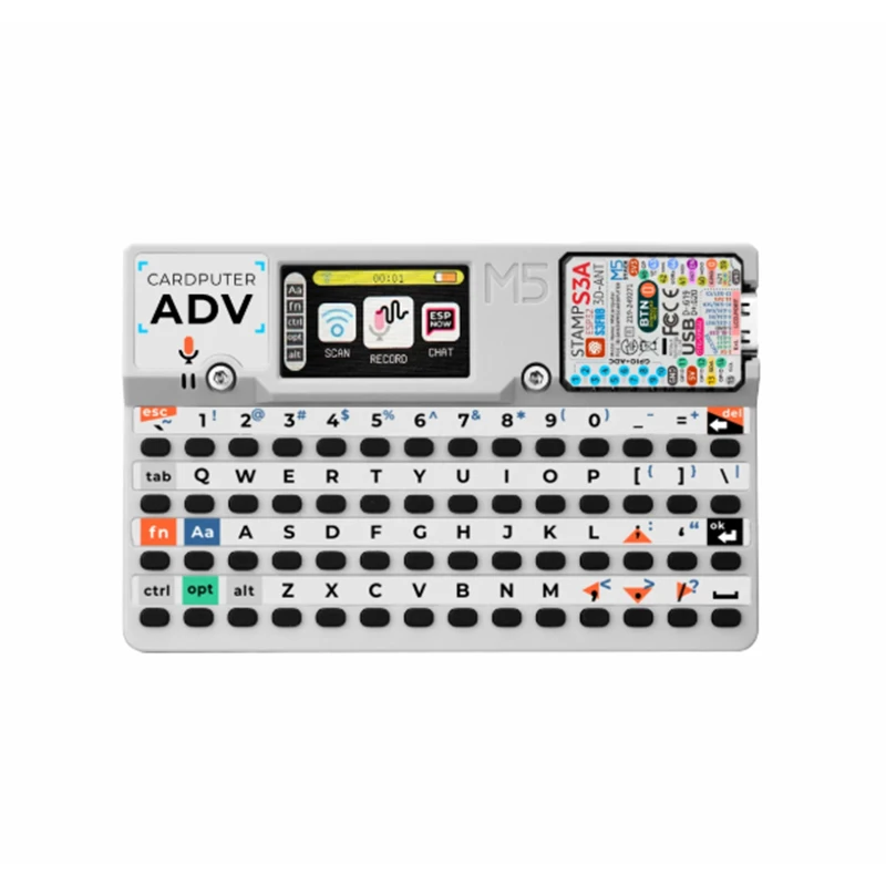 M5Stack Cardputer Adv card computer 56-key programmable development board Stamp-S3A