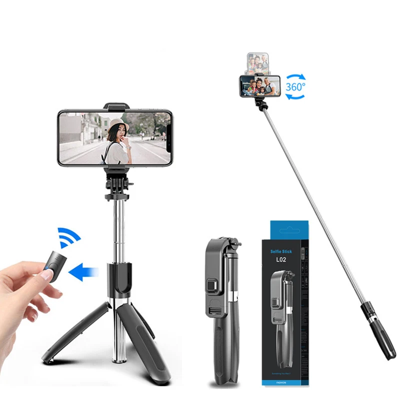 Palo de Selfie trípode Bluetooth Para iPhone GoPro Go Pro Hero Cámara Samsung Xiaomi Mi Huawei Honor Smartphone monopié soporte
