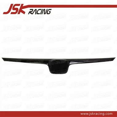 NEW MUG STYLE CARBON FIBER FRONT GRILLE for 2006-2010 HONDA CIVIC FD2 4DR JDM