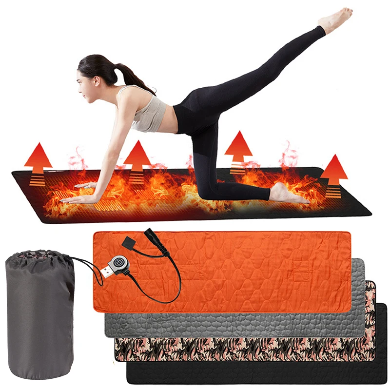 Outdoor Usb Heating Sleeping Mat Camping Heated Sleeping Mattress 5V USB Sleeping Bag Electric Heating Pad Camping Accessories