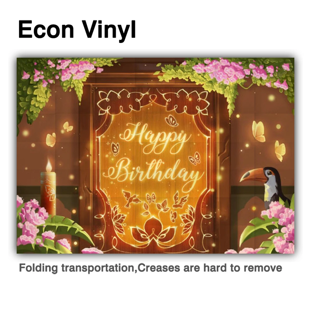 Funnytree Geburtstag Party Magie Thema Hintergrund Holz Haus Tür Floral Kerze Glitter Schmetterling Baby Dusche Photobooth Hintergrund