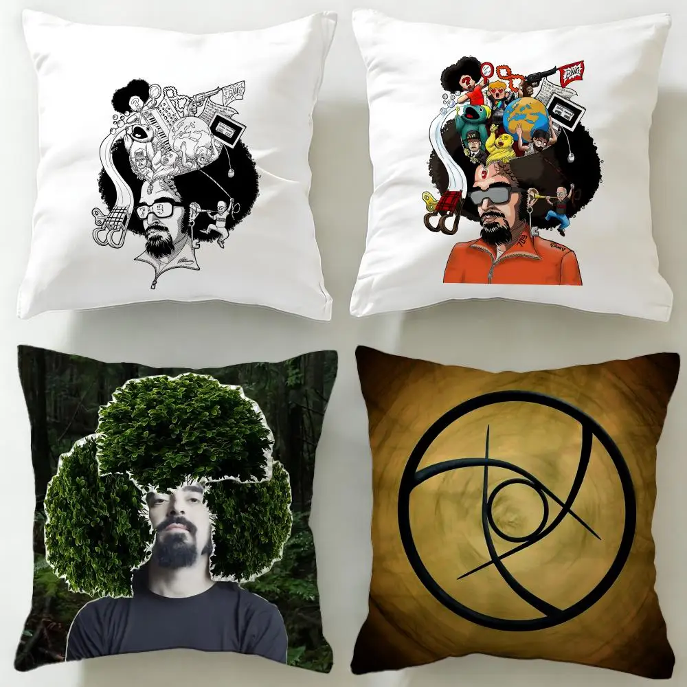 Celebrity Caparezza Cushion Cover Soft & Easy-Wash Pillow Case – Versatile for Couch, Bed, Travel and Office