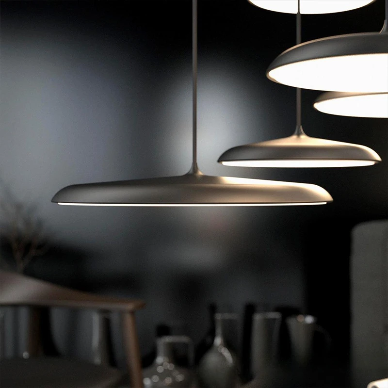 

Danish Art Bar Desk Lamp Nordic Minimalist Modern Lamp UFO Personalized Creative Restaurant Single Head Minimalist Style Lamp