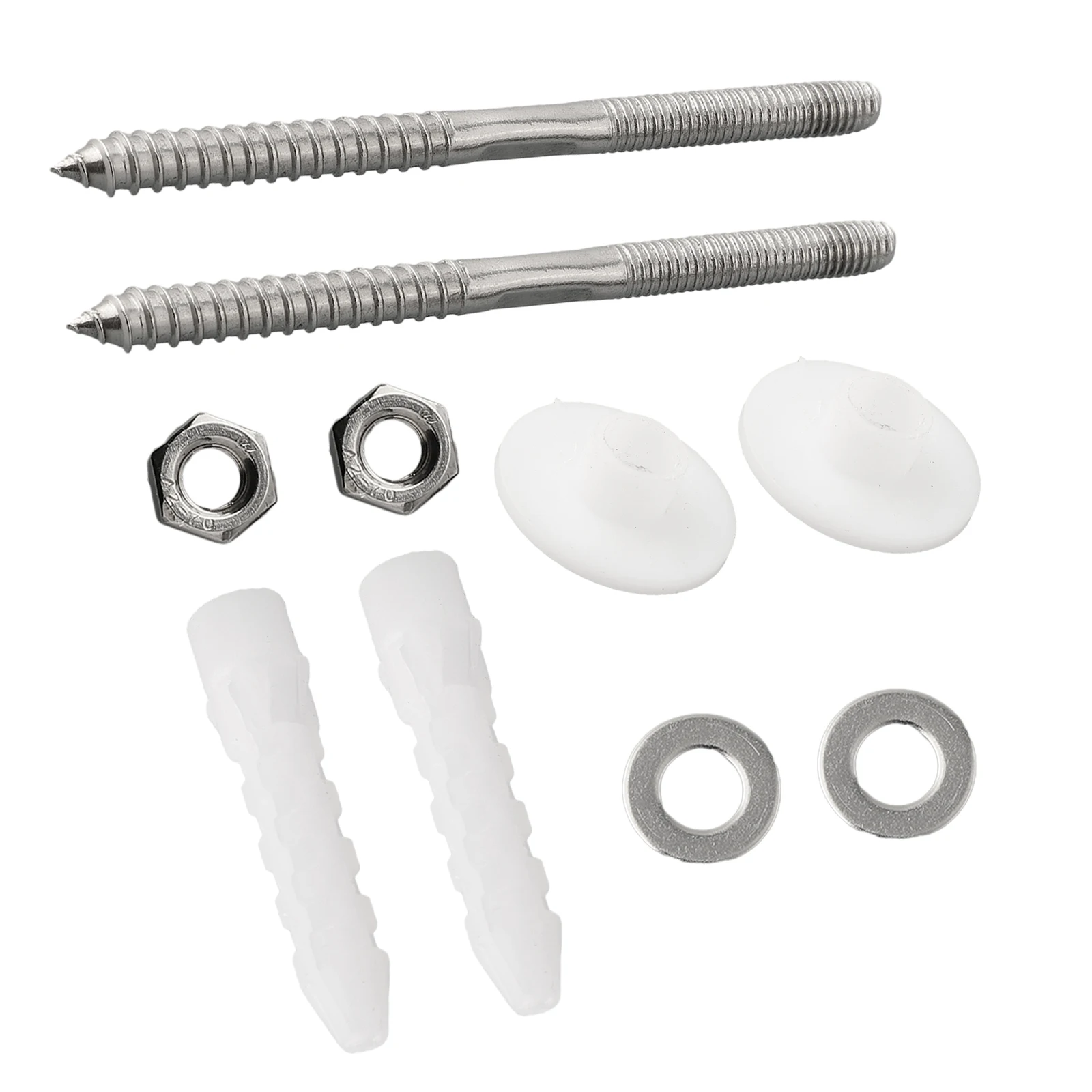 Sturdy Stainless Steel Screw Bolt Kit for Bathroom For Wall Mounted Basin Sink Easy and Effortless Installation