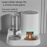 Dual-purpose Pet Drinking and Feeding Unit Large Capacity Bowl Suitable for Small Medium Dogs Cats Convenient Simple