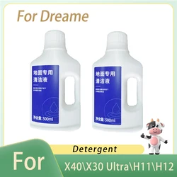 Detergent Fit For Dreame X40 Ultra\X30 Ultra\H11\H12\D9\W10 Parts Cleaning Solution Cleaning Fluid Liquid Accessories 500ml