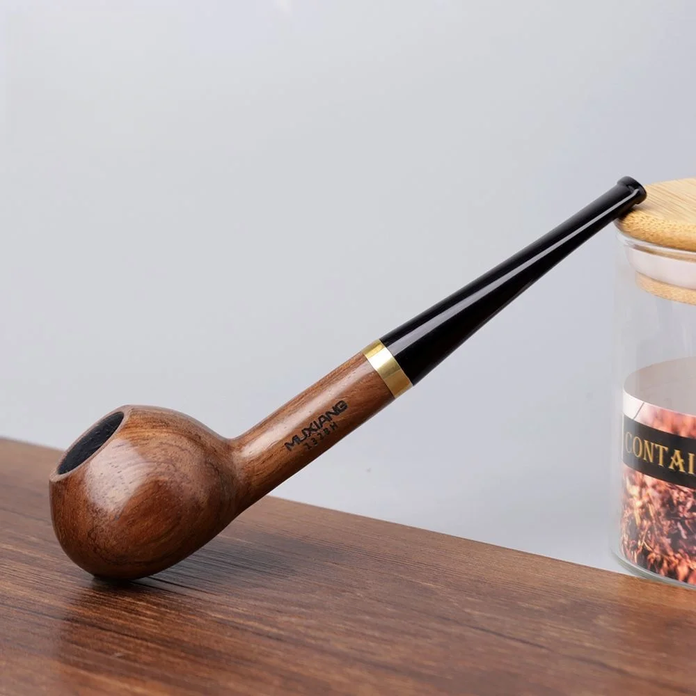 

Rosewood Smoking Pipe Handcrafted Wooden Tobacco Pipe Cigarette Accessories