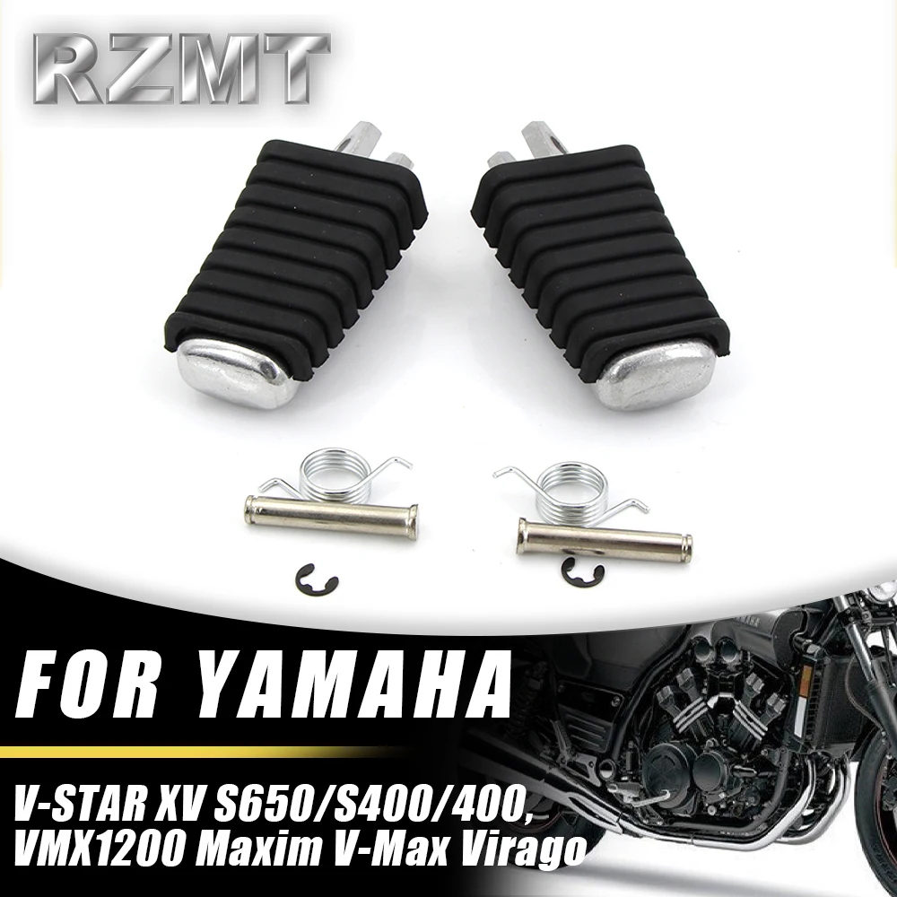 Motorcycle Folding Parts For YAMAHA XV400 XVS400 XVS650 XV535 VJ700 XJ700S XV700 All Years Foot Rests Pedal Bracket Assembly Kit