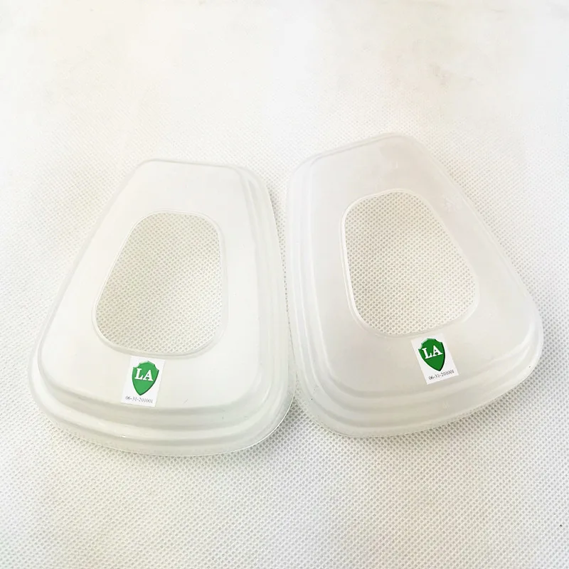 1 زوج = 2 قطعة 3M 501 مثبت الفلتر لـ 5N11 واستخدام قناع الغاز 3M 7502 6200 6800