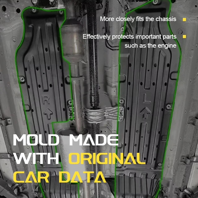 High Quality Engine Skid Plate Underbody Shield Chassis Guard Plate For Jetour T1 Accessories