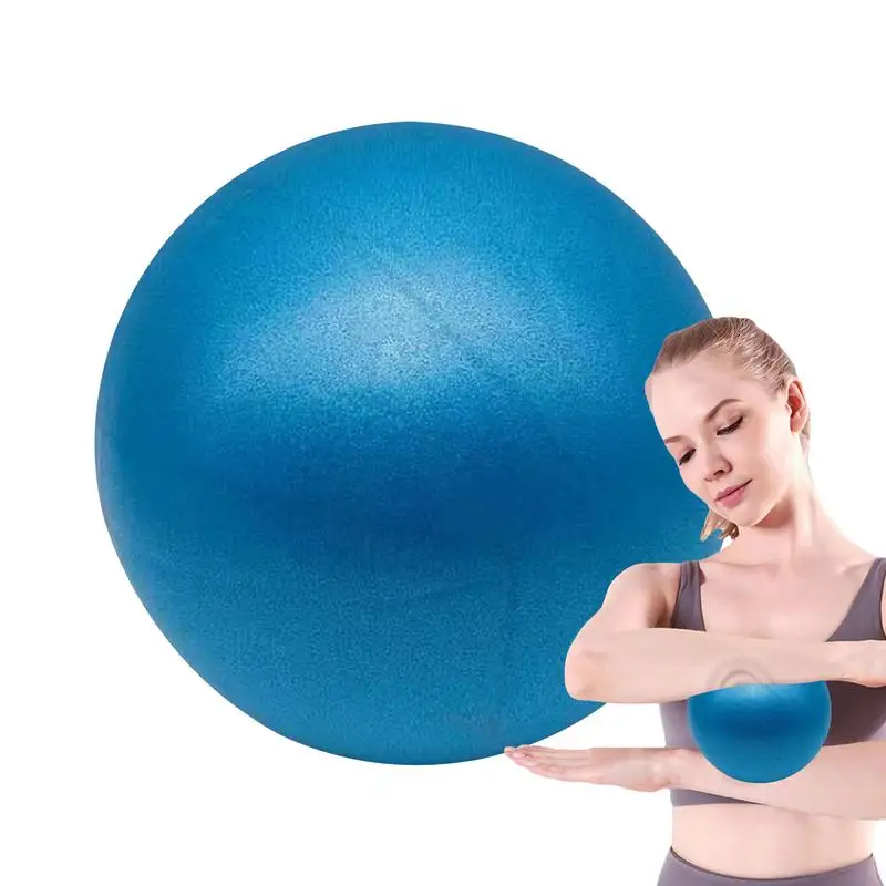 Small Pilates Ball Frosted Portable Stability Ball 5.91 Inch Hip Raising Home Gym Equipment For Gymnastics Improves Balance