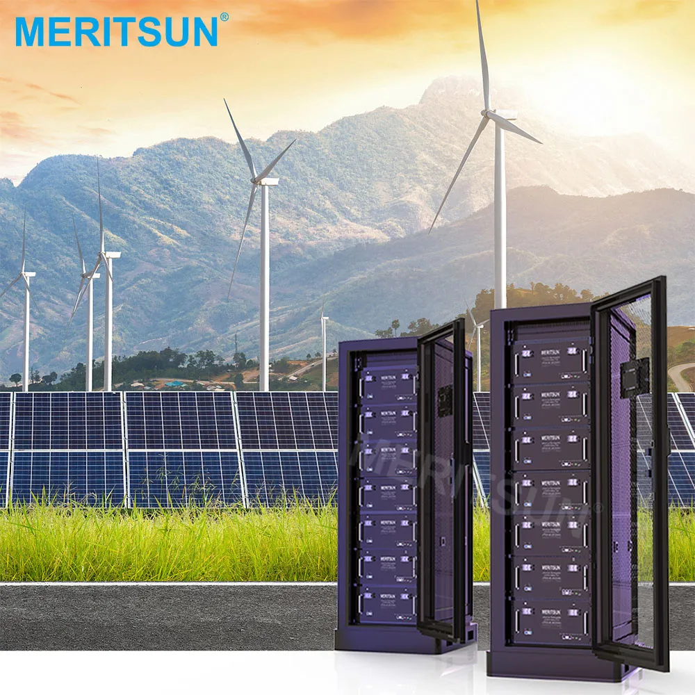 MeritSun 48V Lifepo4 Batteries Pack 50ah 100ah 200ah Lithium Battery Solar System