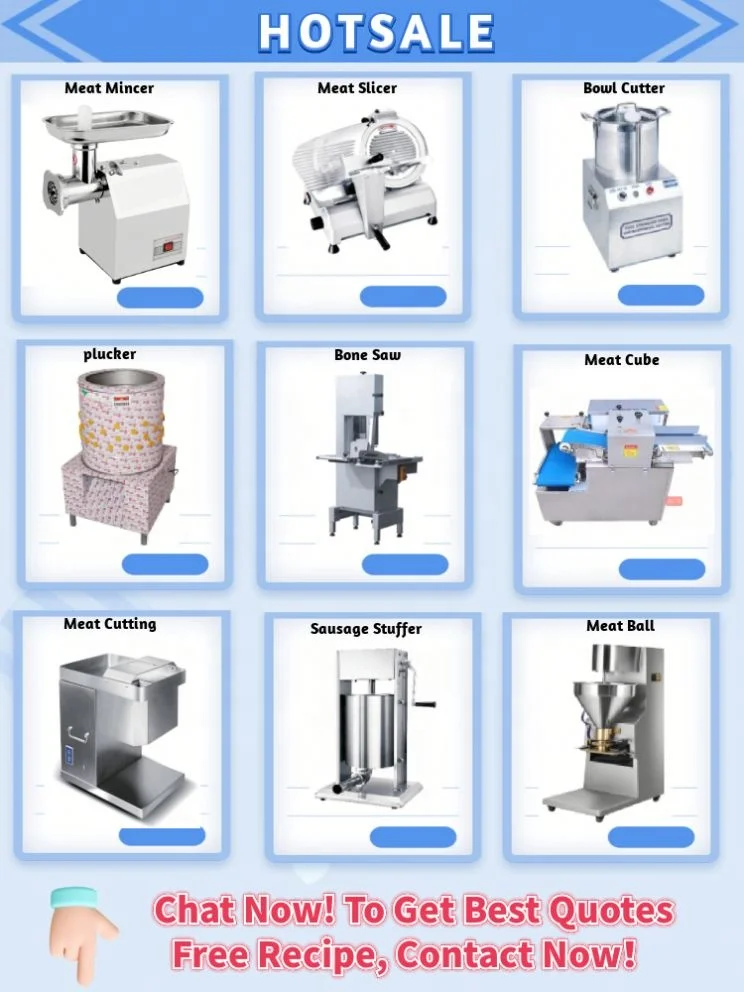 Industrial Meat Paste Refining Chopper Machine Vibration Reduction For Food Factory Long Hour Production Cycle