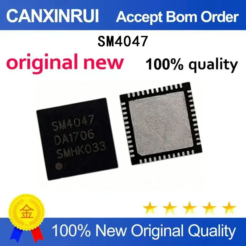 (5 Pieces) Brand new original SM4057 SM4105W SM4047 SM4053C SM4105 QFN spot chip IC