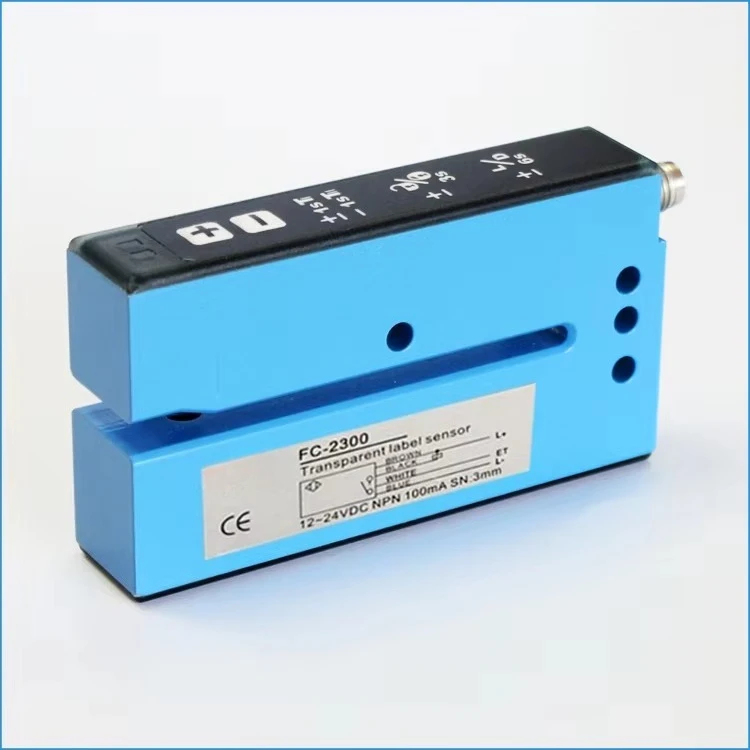 FC-2300 Ultrasonics Label Sensor for Packaging System Labeling Machine