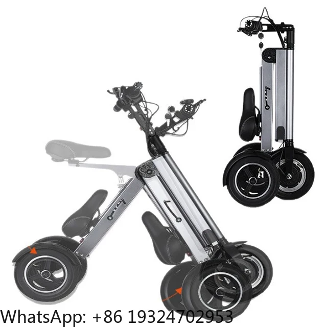 Ma.nuf.acture.r Easy Foldable 3 Wh.eel Lig.htw.eight  Mo.bilit.y H.andic.appe.d Ele.ctric Scoo.ter