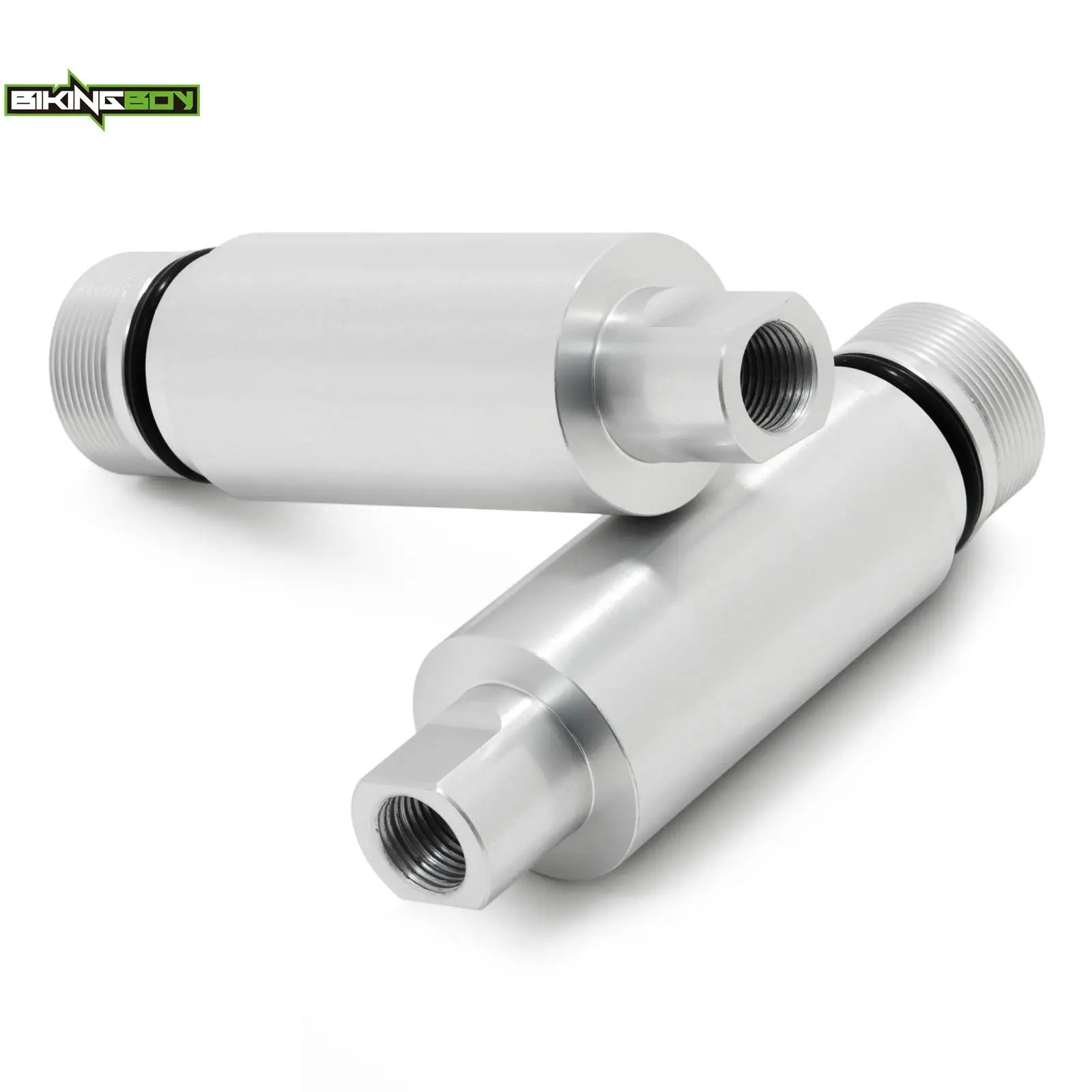 BIKINGBOY Fat Boy FLSTF 90-17 FLSTFB 10-16 Night Train FXSTB 99-09 00 Slim FLS 12-17 13 14 15 41mm Fork Tube 1" 2" 3" Extension view 5