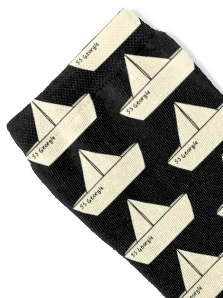 Georgie’s Boat Socks Lots funny sock cotton Heating sock Boy Socks Women's