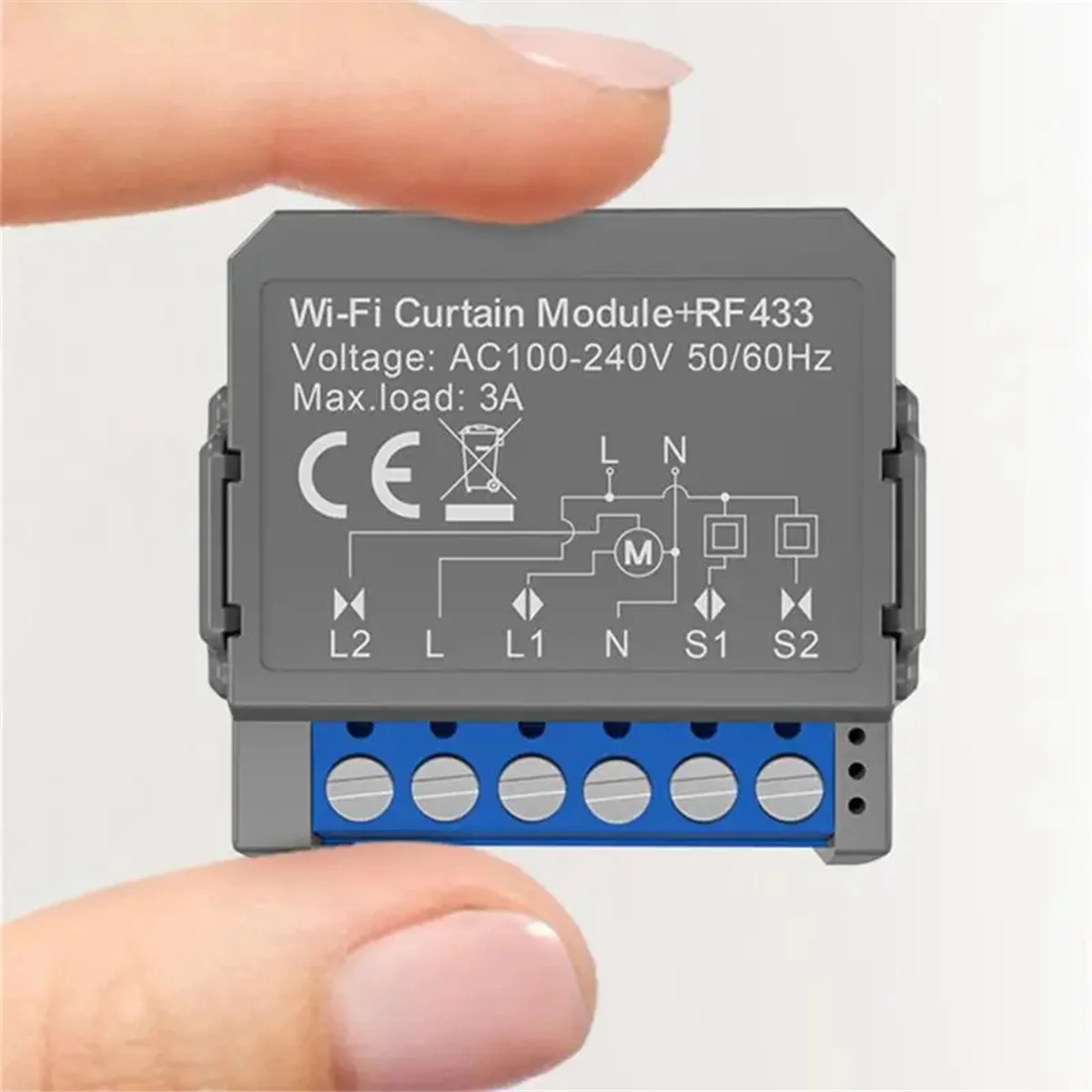 متر تويا الذكية واي فاي الستار التبديل الستائر التبديل RF433 الحياة الذكية التحكم عن بعد أتمتة المنزل