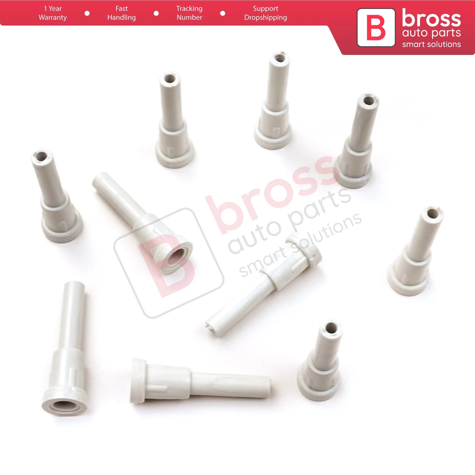 

Bross Auto Parts BCP035 10 Pieces Cable End Rope Dowel for Window Regulator Winder Mechanism Type BCP035 Fast Handling