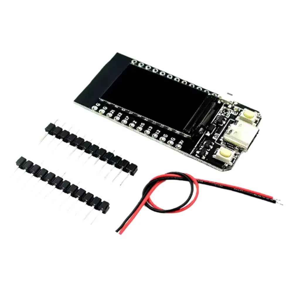 T-Display ESP32 WiFi & Bluetooth Module - 1.14-inch LCD Development Board. For IoT Projects, DIY Electronics.  Easy Programming.