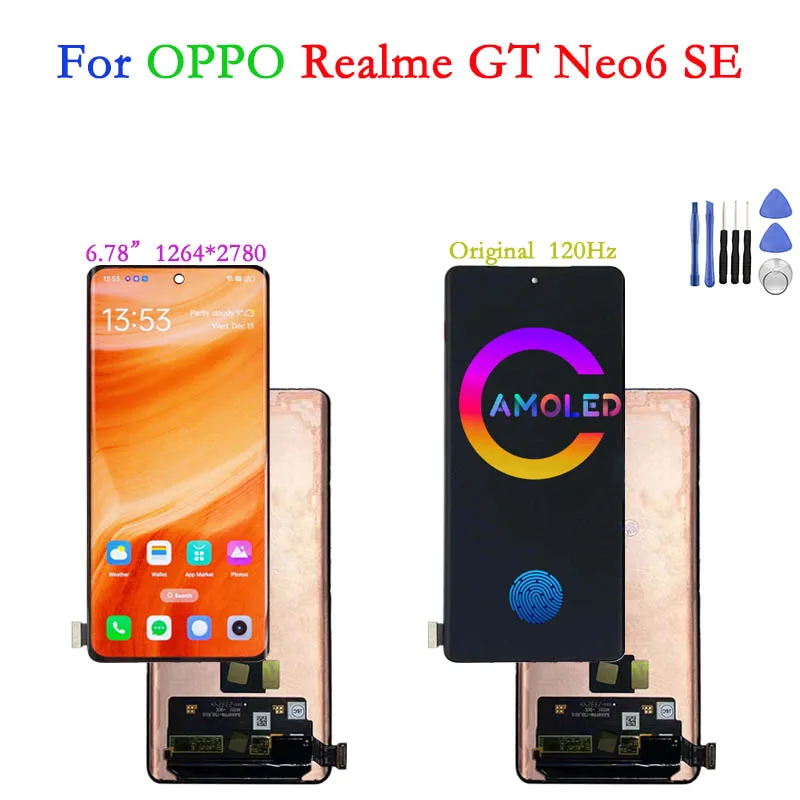 تقرير ونصيحة حول شاشة LCD لجهاز Realme GT Neo 6SE: تجربة ممتازة ودقة مذهلة
